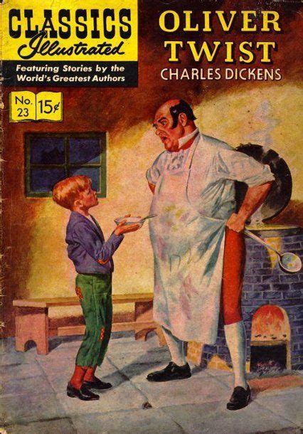 Illustrator American Gallery Oliver Twist Comic Book Covers