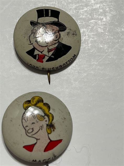 Vintage Kelloggs Pep Pins Set Of 4 1945 Maggie Nina Etsy
