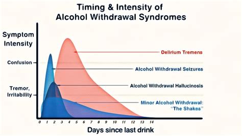 Alcohol Withdrawal Graph