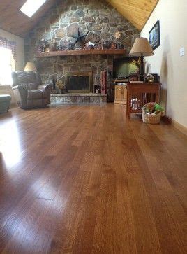 The previous color on the floor was a deep ebony (i don't know the actual color from the previous owners)that i would like to replicate but maybe a little lighter. Early American Stain On white oak Floors | White oak floors, White oak hardwood floors, Flooring