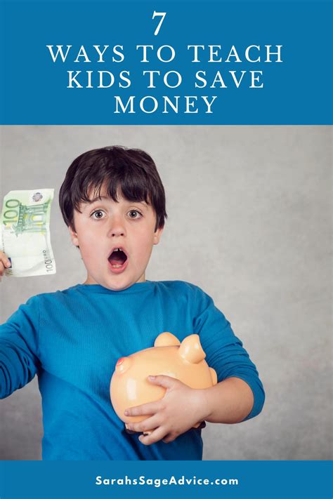 7 Ways To Teach Kids To Save Money Sarahs Sage Advice