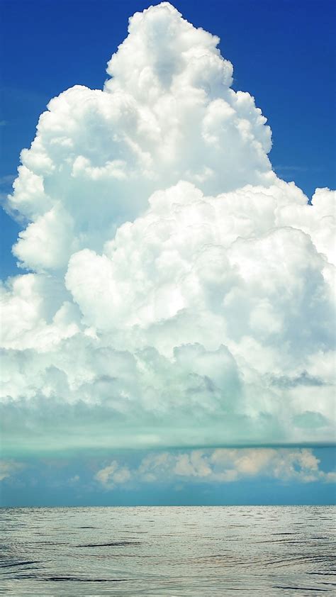 Wallpaper Cumulus Clouds 4k Hd Wallpaper Sky Sea Nature 11474