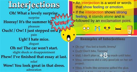 What Are Interjections And How Do You Use Them Eslbuzz Learning