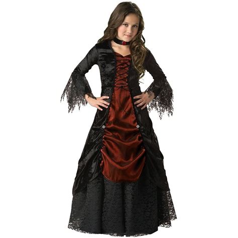 Kids Gothic Vampiress Costume