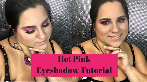 Hot Pink Eyeshadow Makeup Tutorial Talia Marin Makeup Tutorial