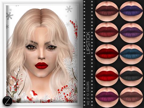 Lipstick Z30 By Zenx From Tsr Sims 4 Downloads