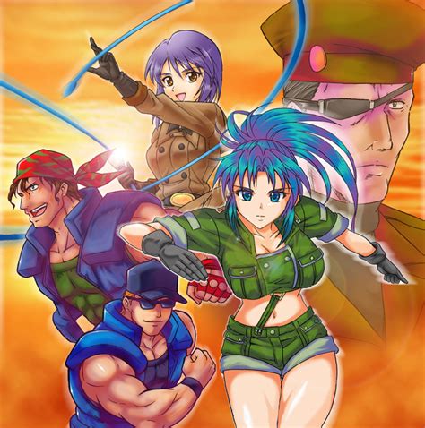 yonecchi clark still heidern leona heidern ralf jones whip kof snk the king of fighters