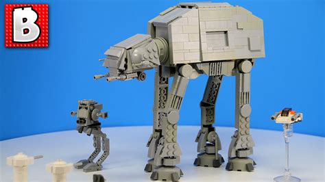 Lego Star Wars Custom Mini At At Build Time Lapse Review Lego Ideas