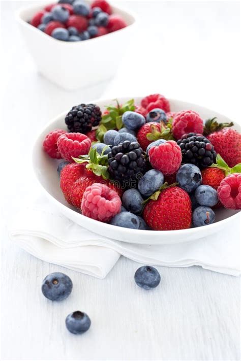Mixed Berries In A Bowl Stock Image Image Of Ripe Organic 28238027