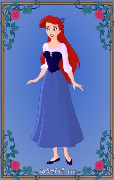Disney Ariel Blue Dress By Alexiosr On Deviantart