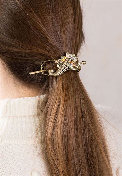 A Beautiful Hair Accessory Like This Can Transform An Ordinary Ponytail