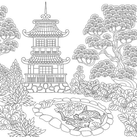 Japan Coloring Pages Free Printable Coloring Pages Of Japan From Food To Places To People