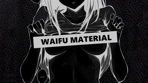 Waifu Wallpaper 14 Anime Waifu Material Wallpaper Card Hationers