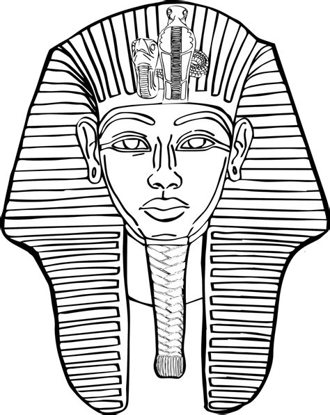 How To Draw King Tutankhamun At How To Draw