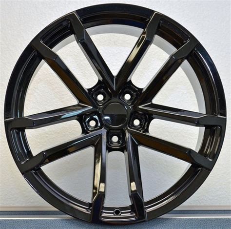 20 Fits Chevy Camaro Zl1 Style Gloss Black Wheels Set Of 4 20x9 Rims