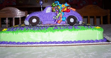 Carries Cakes 16th Birthday Car Cake