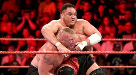 Wwe Great Balls Of Fire 2017 Results Brock Lesnar Beats Samoa Joe To