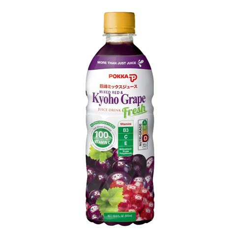 Pokka Kyoho Grape Juice Drink 500ml Cold Storage Singapore