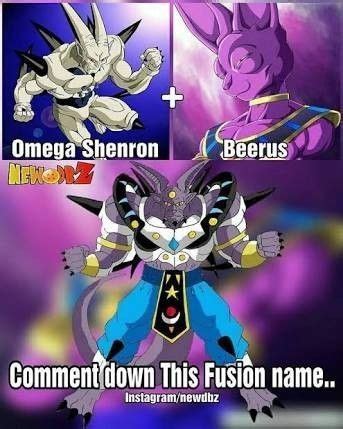 Maybe you would like to learn more about one of these? Name this fusion! #omegashenron #beerus | Dragon ball art, Halo funny, Dragon ball wallpapers