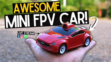 Mini Fpv Rc Car With Live Streaming Kobotix Real Racer Youtube