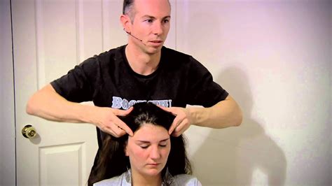 Head Massage With Face Neck Shoulder Massage With Asmr Trigger