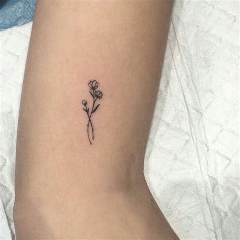 50 Small And Delicate Floral Tattoo Information And Ideas Brighter Craft
