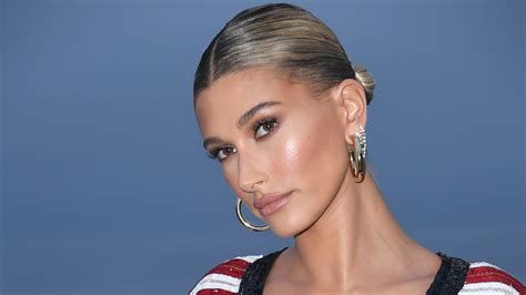 Hailey Biebers Beauty Brand Trademark Reportedly On Hold Because Of