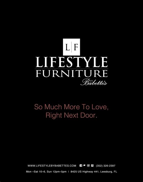 Lifestyle Furniture by Babette's Catalog - Fall 2016 by ...