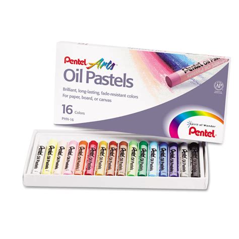 Oil Pastel Set With Carrying Case16 Color Set Assorted 16set