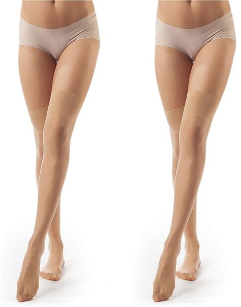 Elsayx Women S Shiny Glossy Thigh High Stockings Hold Ups At Amazon Women’s Clothing Store
