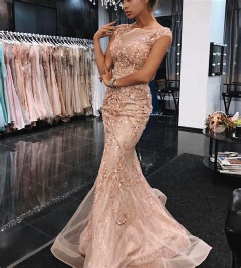 Pinterest Maribelnieto ♡ Pink Prom Dress Prom Dresses Lace Mermaid