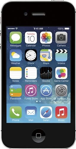 Customer Reviews Apple Iphone 4s 8gb Cell Phone Black Sprint Mf269ll