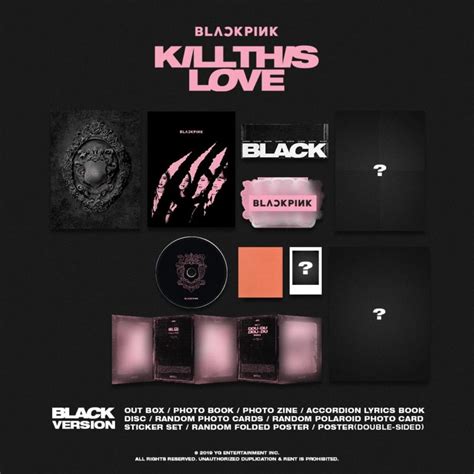 Update Blackpink Unveils Preview Of Physical Album For “kill This Love