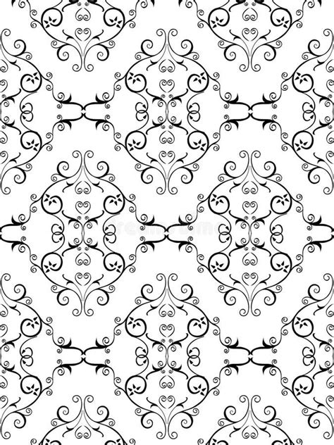 Floral Victorian Pattern Stock Vector Illustration Of Abstract 18258868