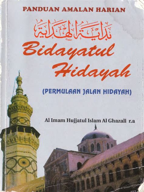 Sumbangan imam al ghazali dalam perkembangan ilmu. Bidayatul Hidayah - Imam Al-ghazali