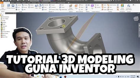 Autodesk Inventor 3d Modeling Tutorial Bahasa Melayu Youtube