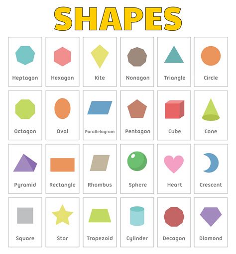 Printable Shapes To Cut