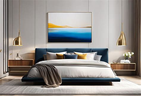 The Complete Guide To Hanging Modern Art In Your Bedroom