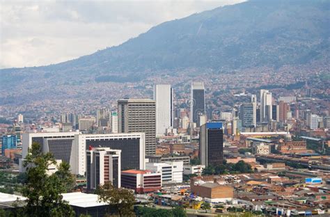 Vista Panorámica De Medellin Colombia Valle Imagen De Archivo Imagen