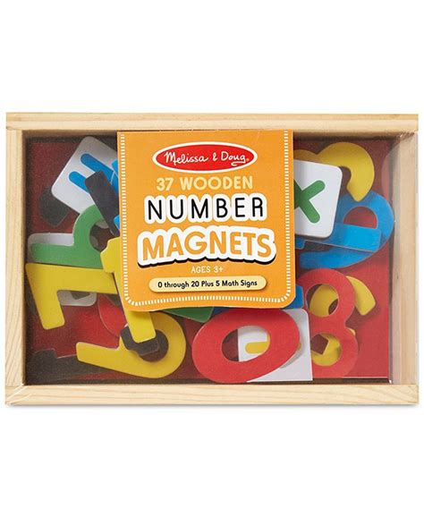Melissa And Doug Melissa And Doug 2 Pk Alphabet And Number Magnets