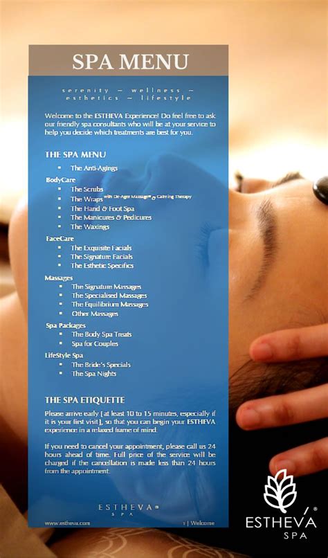 Take To Time To Explore Our Spa Menu For Some Of The Most Indulging Spa Treatments In Singapore