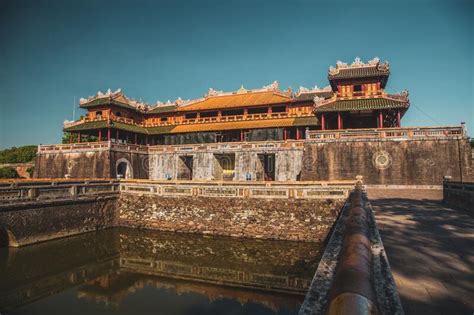 Hue Imperial Palace And Royal Tombs In Vietnam Stock Photo Image Of