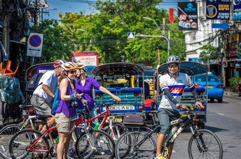 Historical Guided Bike Day Tour In Bangkok Klook