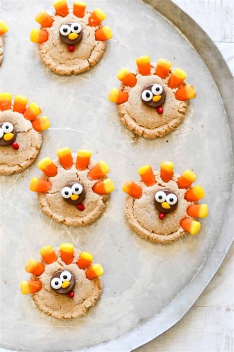 Cute Turkey Cookies For Thanksgiving Recipe Something Swanky