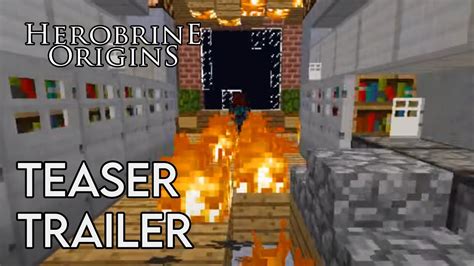 Herobrine Origins Teaser Trailer Minecraft Film Youtube