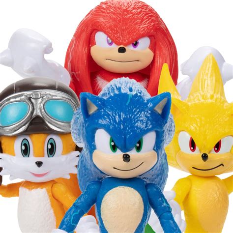 Sonic The Hedgehog 2 Movie 4 Inch Action Figures Wave 2 Case Of 6