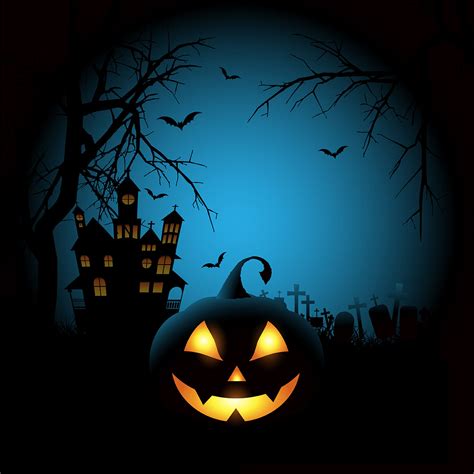 Spooky Halloween Background 233855 Vector Art At Vecteezy