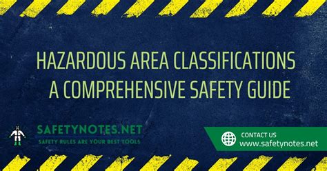 Hazardous Area Classifications A Comprehensive Safety Guide