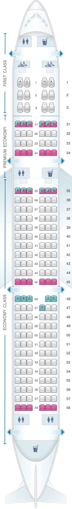 China Southern Airbus A321 Seat Map Updated Find The Best Seat Seatmaps