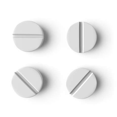 Premium Psd 3d Realistic Medical Pill